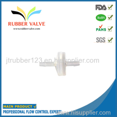 1/8 inch port small plastic diaphragm check valve