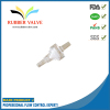 1/8 inch port medical grade plastic duckbill check valve