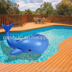 Swimming pools blue whale water float manufacturer