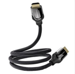 High quality braid 2.0 HDMI cable male to male sliver conductor