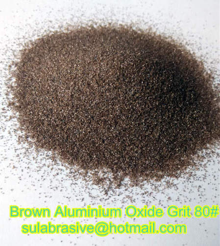 Brown Aluminium oxide Grit 80#