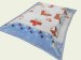 cute design raschel blankets used in bed