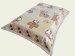 cute design raschel blankets used in bed