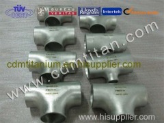 CDM Titanium pipe fitting Titanium tee Titanium elbow Titanium reducer Titanium stub end Titanium flange