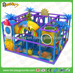 2016 New Design Baby Indoor Playground with Slide and Ball Pool