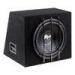 Single 12" Car Subwoofer Box RMS 350W With Black Metal Bar Deep Bass
