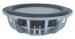 Silver Aluminum Frame 12 Inch Car Slim Subwoofer Honey-Comb Cone