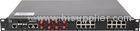 Websmart switch 4 port 1000M SFP fiber + 16 Port 100Mbps RJ45 + 8 port 100M SFP fiber optic switch