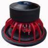 Red Aluminum Frame High Power Speaker Black Washer T - Plate