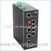 Fast Megabit Fiber port Industrial ethernet switch 8 port gigabit 154 * 128.5 * 58mm Dimension
