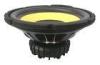 Yellow PP Cone 12 Inch Auto Audio Speakers Heavy - Duty Metal Frame