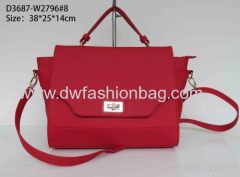 PU fabric handbag /Ladies lock bag