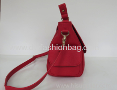Fashion PU red handbag for lady