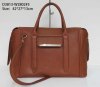 Brown PU handbag/Fashion lady hand bag