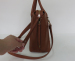 Brown PU handbag/Fashion lady hand bag