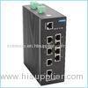 Industrial grade 10 port Network Switch 8 * 100 Base TX + 2 * 1000 Base SFP FX Fiber optic