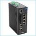 No fan 10 port Network Switch 6 * 100 Base TX + 2 * 100 Base FX + 2 * 1000 Base SFP FX