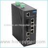 No fan 10 port Network Switch 6 * 100 Base TX + 2 * 100 Base FX + 2 * 1000 Base SFP FX