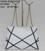 Ladies chain handbag/Fashion PU fabric handbag