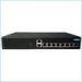 Wall mount POE Network Switch 10 port 802.3ab / 802.3z Standards wired network switch