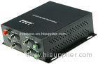 4 channel video HD sdi fiber optic transceiver 1310nm / 1550nm component to sdi hd converter