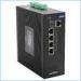 Industrial POE Switch 4 * 10 / 100 Base - TX POE Ethernet ports 4 port gigabit poe switch