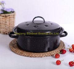 3QT Enamel Stock Pot