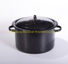 21QT Large Capacity Enamel Stock Pot Stew Pot Cooking Pot