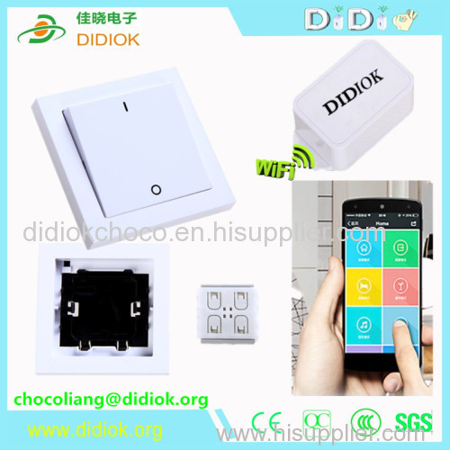 phone wifi controlled light switch 220v