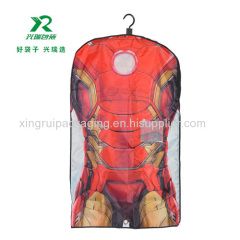 Iron man garment bag non woven recycle garment bag travel suit bag breathable suit bag for men