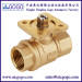 2 way or 3 way 4-20ma proportional flow control valve for HVAC system