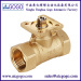 2 way or 3 way 4-20ma proportional flow control valve for HVAC system