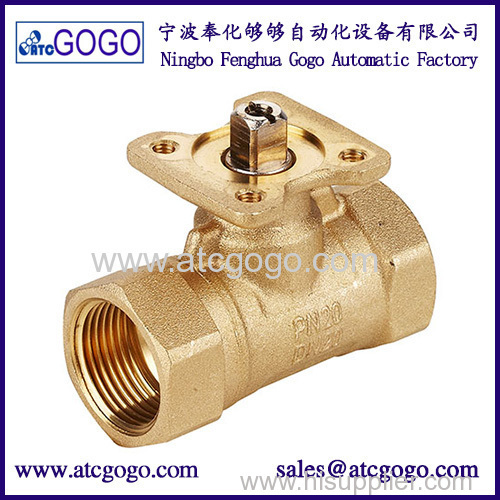 2 way or 3 way 4-20ma proportional flow control valve for HVAC system