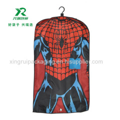 Batman garment bag non woven recycle garment bag travel suit bag breathable suit bag for men