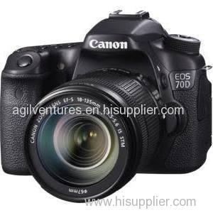 canon eos 70D digital camera with lens