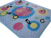 blue color cartoon design blankets