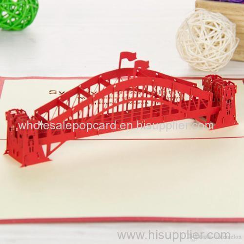 Sydney bridge pop up 3d card