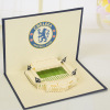 Chelsea stadium postcard paper cutting