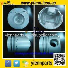 HINO EK100 EK130T EK200 piston with pin and clips 137MM 13216-1224 13211-2191 13216-1530 for HINO diesel engine parts