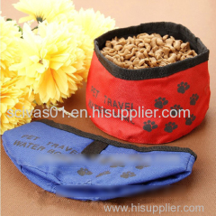 Portable Travel Pet Folding Bowls