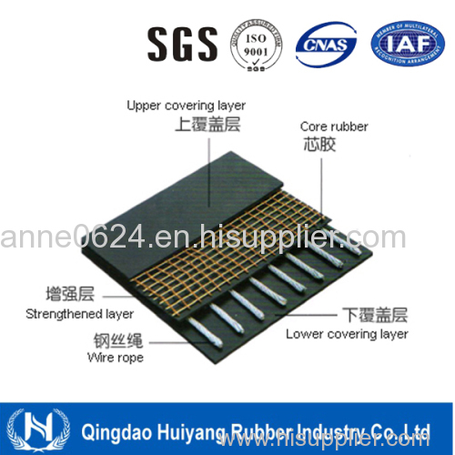 Heat resistant conveyor belt for sale