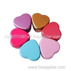 Heart Tin Packaging Boxes