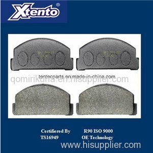 TOYOTA SEMI METALLIC BRAKE PAD