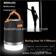 6W Powerful LED Handle Solar Camping Lantern Light