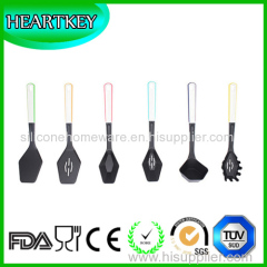 2016 Hot Sale Heat-Resistant Silicone Cooking Utensils Set with stand & silicone kitchen products