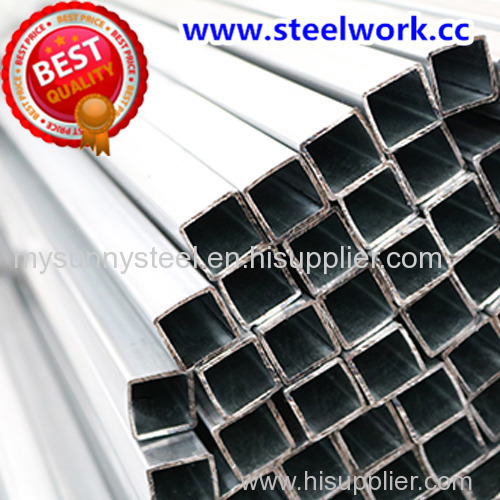 ERW Galvanized/ Annealing Welded Square Steel Tube & Pipe