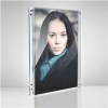 Free Standing Table Clear Block Frame Acrylic Magnetic Photo Frames