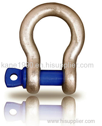 Galvanized screw pin anchor shackle with good quality
