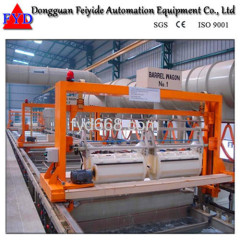 Feiyide Automatic ABS Chrome plating Hanging-arm Barrel Plating Equipment