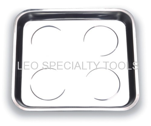 Square Stainless Steel Magnetic Tray